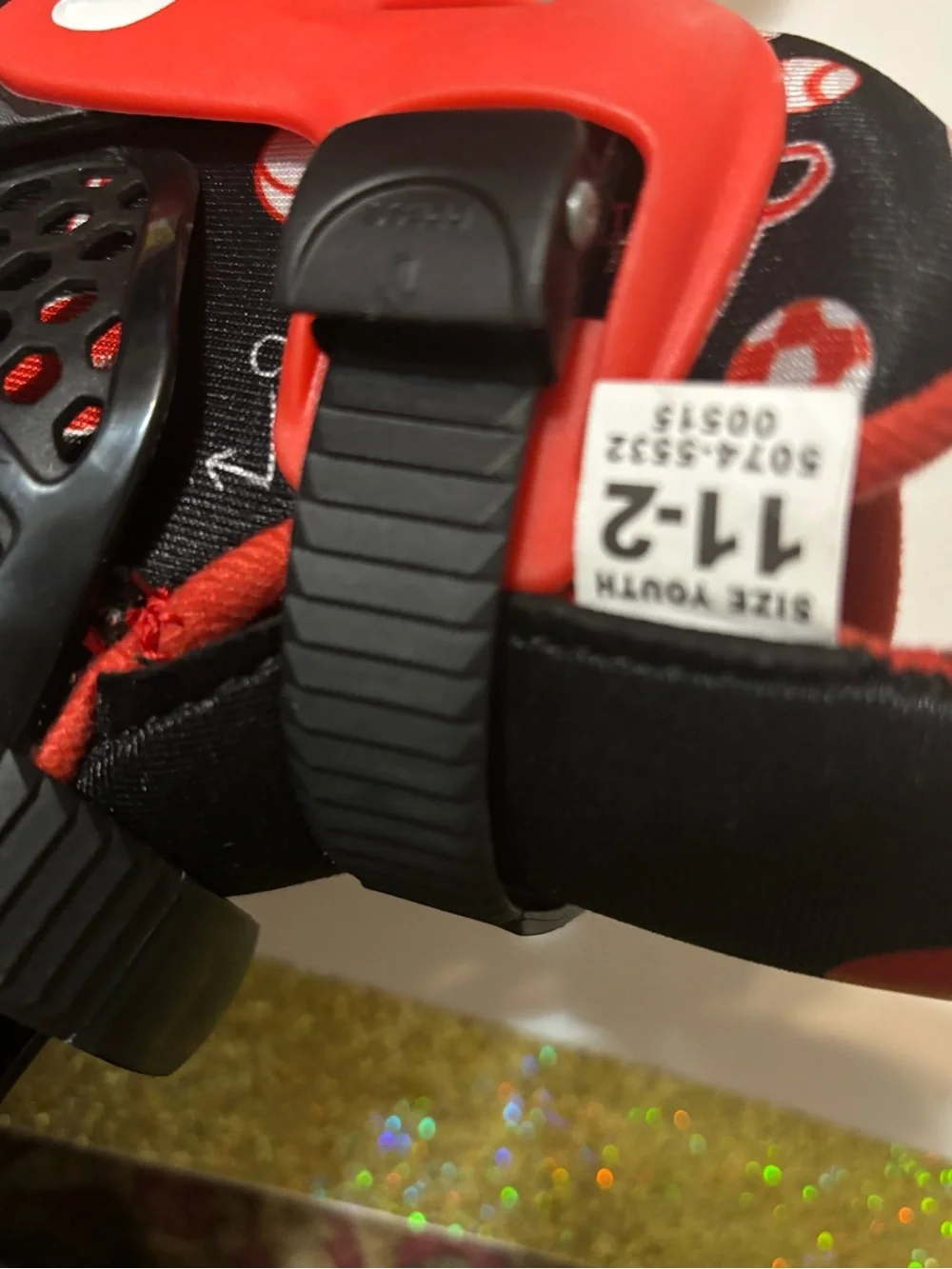 Adjustable Kids Inline Skates - Black & Red